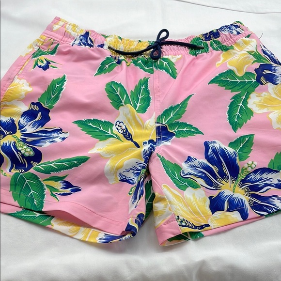 Ralph Lauren Other - Ralph Lauren Pink Floral Swim Trunks